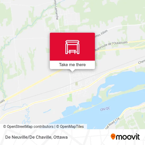 De Neuville/De Chaville map