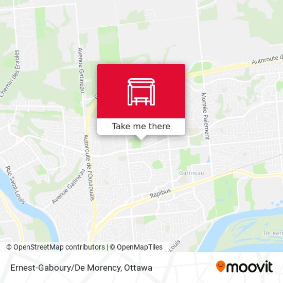 Ernest-Gaboury/De Morency map