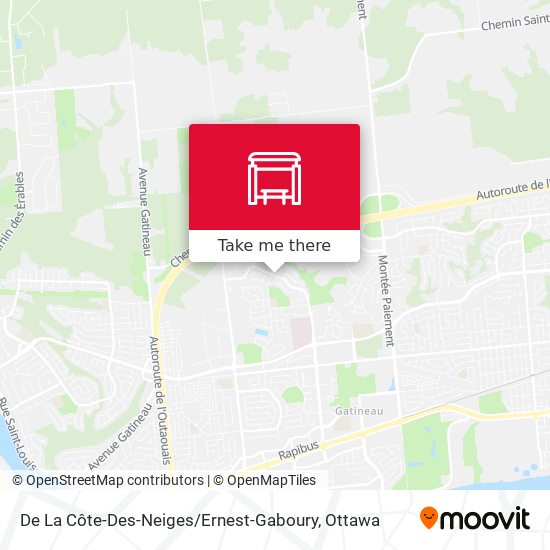 De La Côte-Des-Neiges / Ernest-Gaboury plan