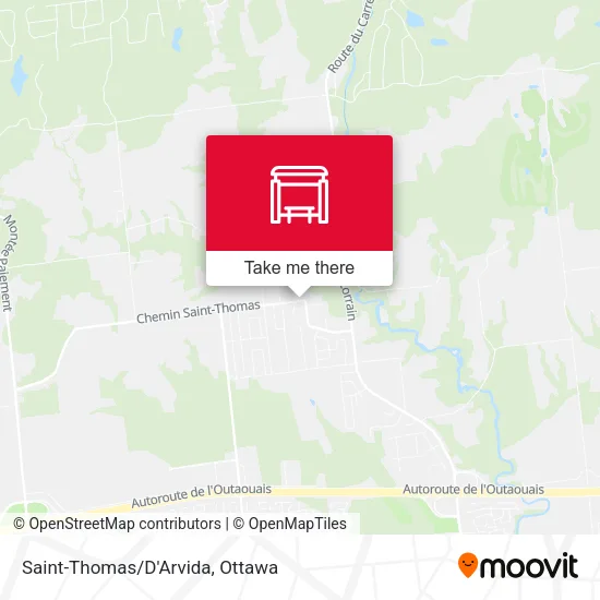 Saint-Thomas/D'Arvida map