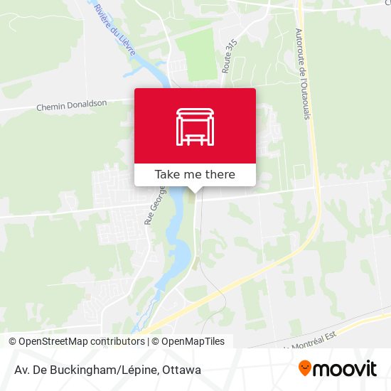 Av. De Buckingham/Lépine plan