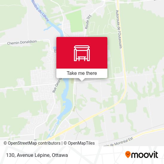 130, Avenue Lépine plan