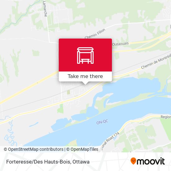 Forteresse/Des Hauts-Bois map