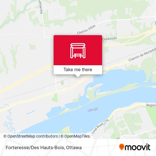 Forteresse/Des Hauts-Bois map