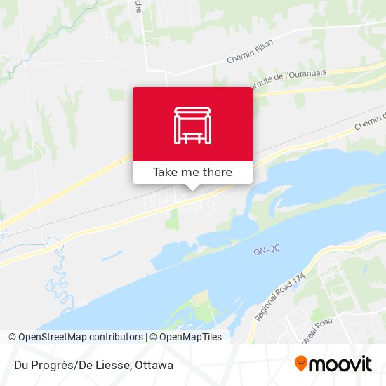 Du Progrès/De Liesse map