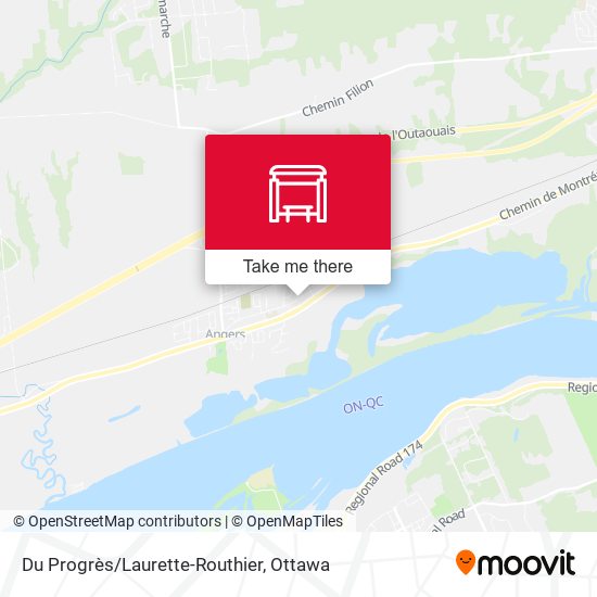 Du Progrès/Laurette-Routhier plan