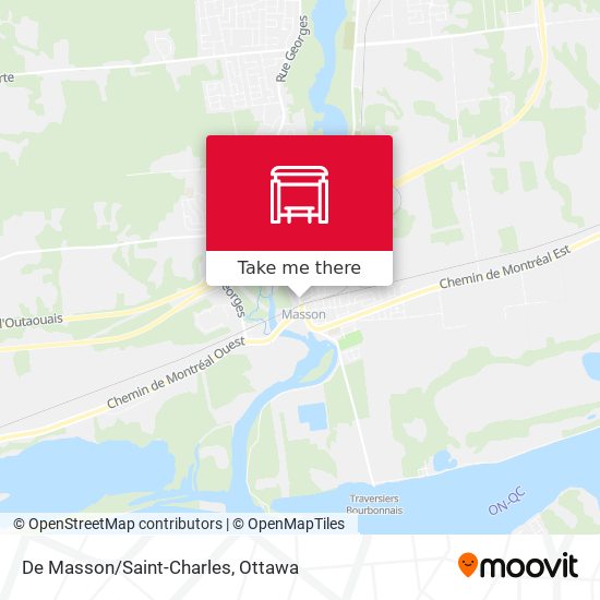 De Masson/Saint-Charles map