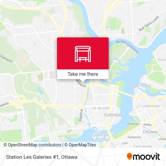 Station Les Galeries #1 map