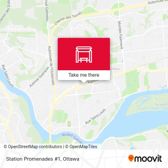 Station Promenades #1 map