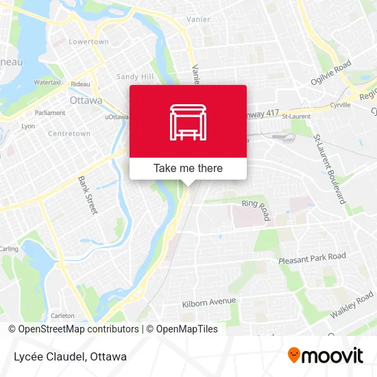 Lycée Claudel map
