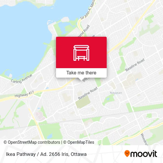 Ikea Pathway / Ad. 2656 Iris map