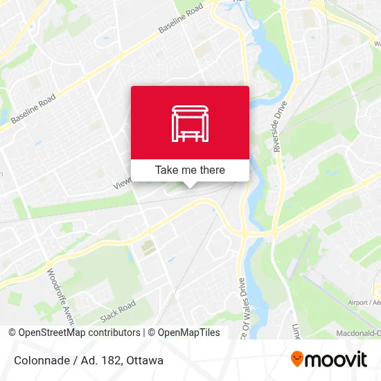 Colonnade / Ad. 182 map