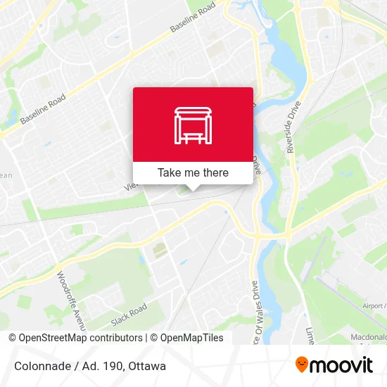 Colonnade / Ad. 190 map