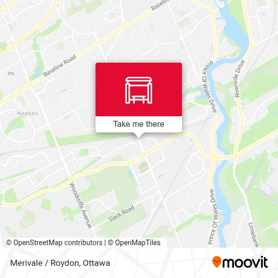 Merivale / Roydon map