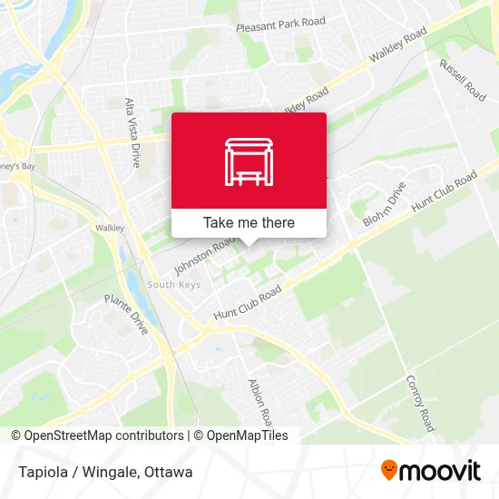 Tapiola / Wingale map
