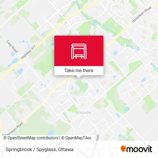 Springbrook / Spyglass map