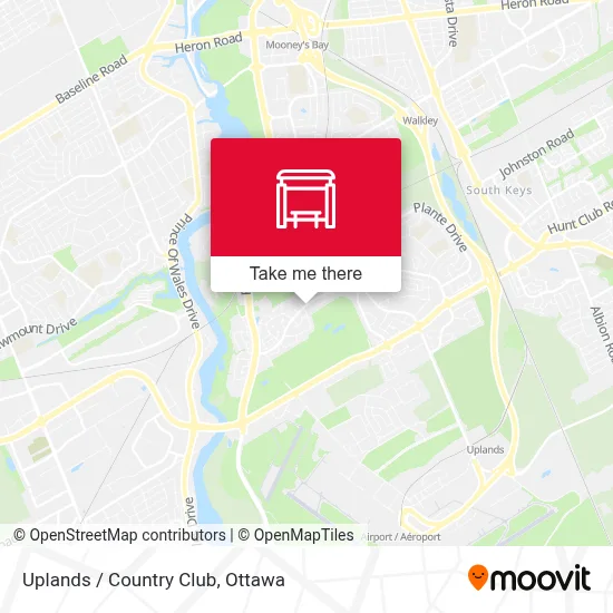 Uplands / Country Club map
