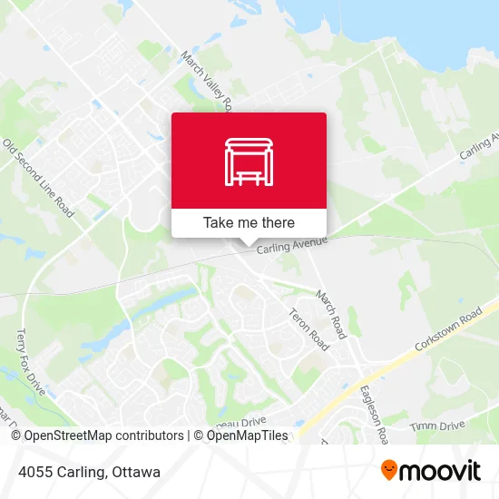 4055 Carling map