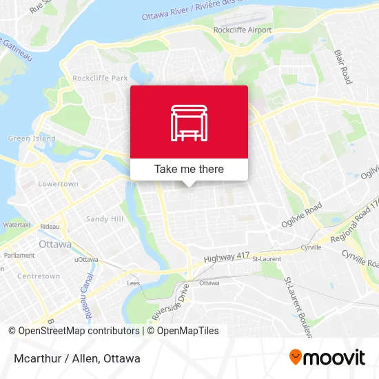 Mcarthur / Allen map