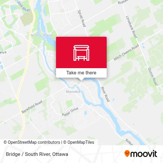 Bridge / South River map