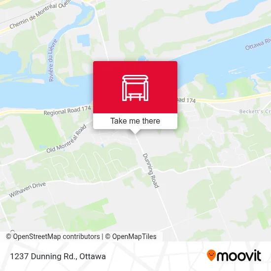1237 Dunning Rd. map