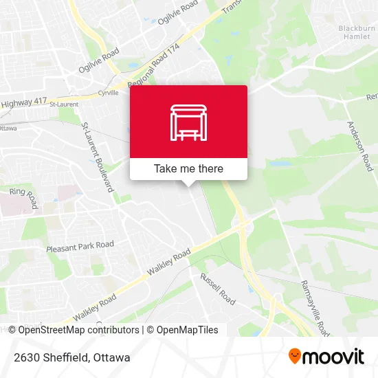 2630 Sheffield map