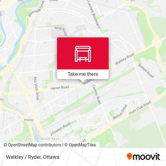 Walkley / Ryder map