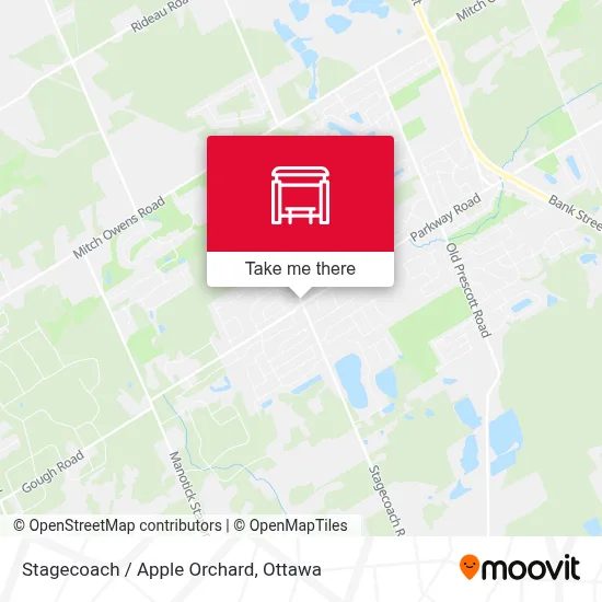 Stagecoach / Apple Orchard map