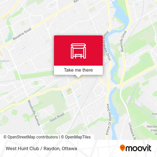 West Hunt Club / Raydon map