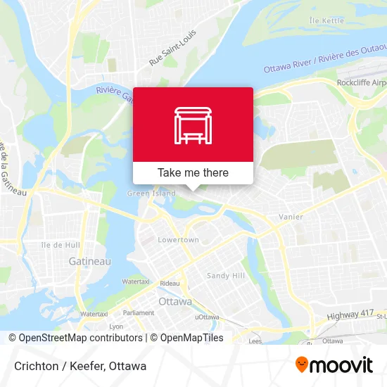 Crichton / Keefer map