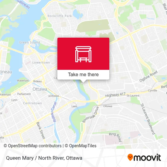 Queen Mary / North River map