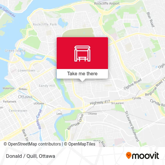 Donald / Quill map