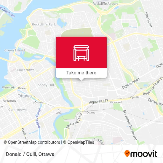 Donald / Quill map