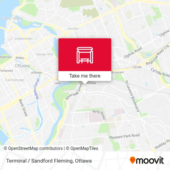 Terminal / Sandford Fleming map