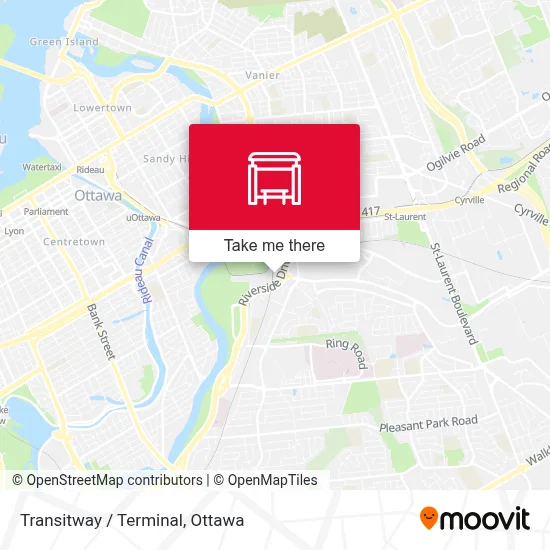 Transitway / Terminal map