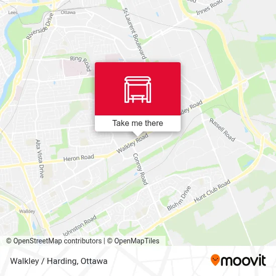 Walkley / Harding map
