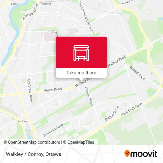 Walkley / Conroy map