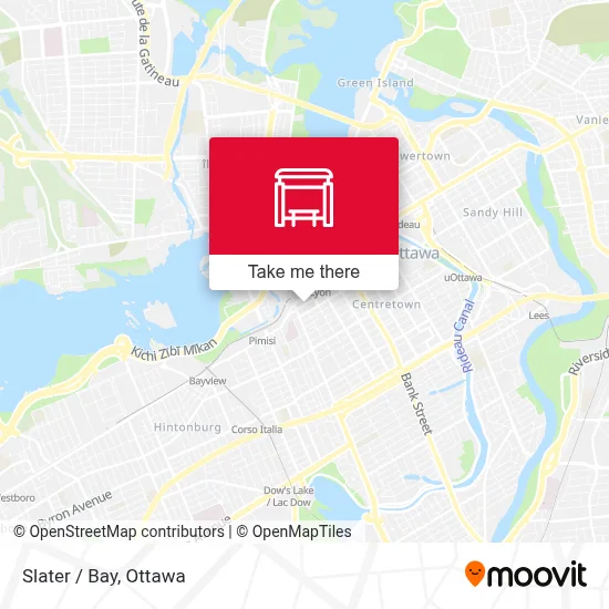 Slater / Bay map