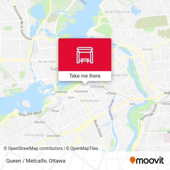 Queen / Metcalfe map
