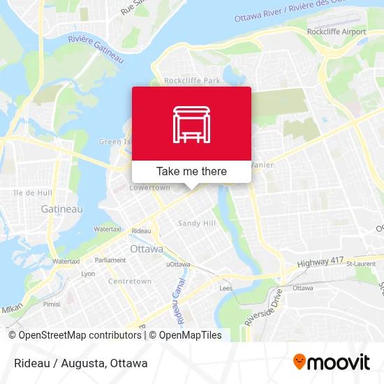 Rideau / Augusta map