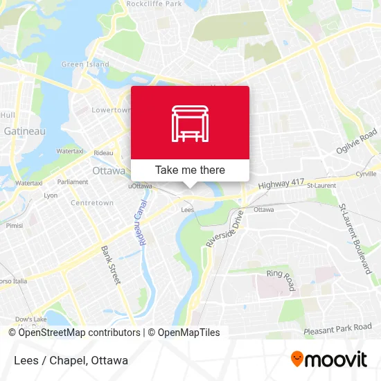 Lees / Chapel map