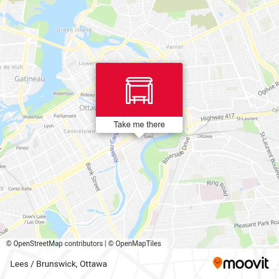 Lees / Brunswick map