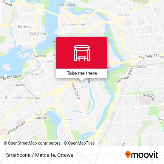 Strathcona / Metcalfe map