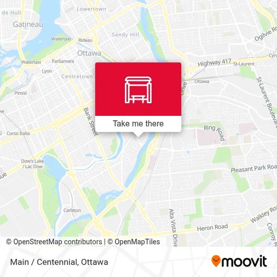 Main / Centennial map
