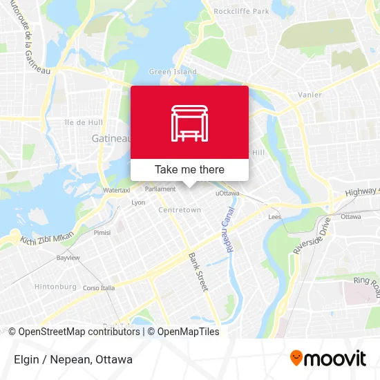 Elgin / Nepean map