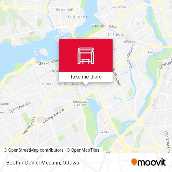 Booth / Daniel Mccann map