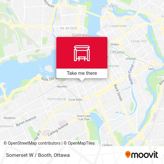 Somerset W / Booth map