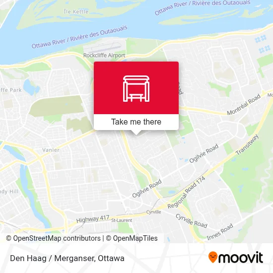Den Haag / Merganser map