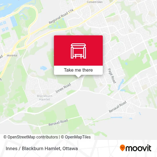 Innes / Blackburn Hamlet map