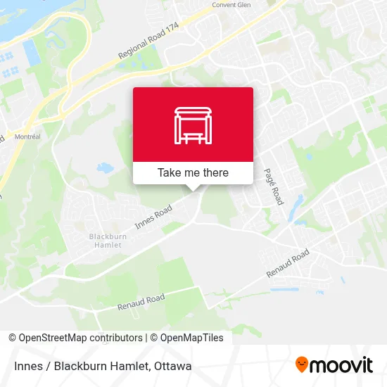 Innes / Blackburn Hamlet map